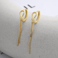 925 Sterling Silver Lever Back Earring plated fashion jewelry & for woman nickel lead & cadmium free 28mm Sold By Pair