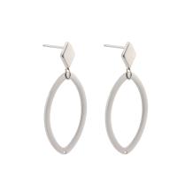Stainless Steel Drop Earring, 304 Stainless Steel, fashion jewelry & for woman, original color, 39x18x1mm, Sold By Pair