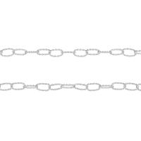 925 Sterling Silver Chains, polished, Unisex, silver color, 23g/1m, Sold By G