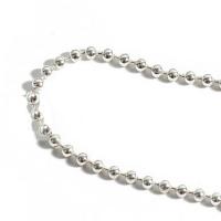 Sterling Silver řetězy, 925 Sterling Silver, lesklý, DIY & různé velikosti pro výběr, stříbro, Prodáno By G