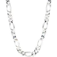 925 Sterling Silver Chains, plated, DIY & different size for choice, silver color, Sold By G