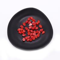 Natural Gemstone Cabochons Coral Teardrop DIY red Sold By PC