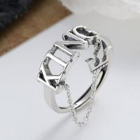 Sterling Silver Nakit Finger Ring, 925 Sterling Silver, modni nakit & različitih stilova za izbor & za žene, nikal, olovo i kadmij besplatno, Prodano By PC