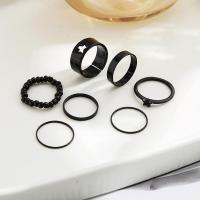 Zinc Alloy Ring Set plated 5 pieces & fashion jewelry & for woman nickel lead & cadmium free Sold By Set