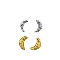 Tibetan Style Stud Earring, Horn, plated, for woman, more colors for choice, Sold By Pair