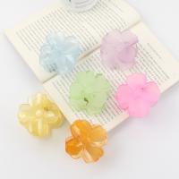 Hair Claw Clips Plastic Flower handmade for woman Sold By PC