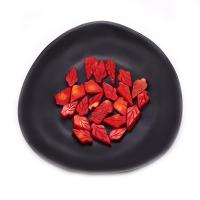 Syntetisk Coral Bead, Leaf, Carved, du kan DIY, rød, 10x18mm, Solgt af PC