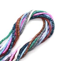 Koraliki z naturalnej słodkowodnej perły, Muszla, Płaskie koło, DIY, dostępnych więcej kolorów, 6mm, sprzedawane na około 38 cm Strand