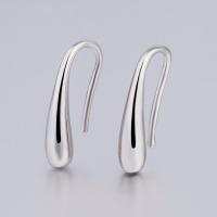 Brass Earring Hook plated fashion jewelry & for woman nickel lead & cadmium free Sold By Pair