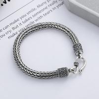 925 Sterling Silver Bangle Bracelet Antique finish fashion jewelry & Unisex nickel lead & cadmium free Sold By PC