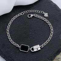 925 Sterling Silver Bangle Bracelet, with 1.18inch extender chain, Antique finish, fashion jewelry & for woman & epoxy gel, nickel, lead & cadmium free, Length:Approx 6.3 Inch, Sold By PC