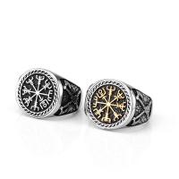 Ring Finger Titantium stali, obyty, biżuteria moda & różnej wielkości do wyboru & dla człowieka, dostępnych więcej kolorów, sprzedane przez PC