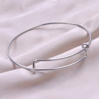 Stainless Steel Bangle 304 Stainless Steel Donut Vacuum Ion Plating fashion jewelry & for woman Sold By PC