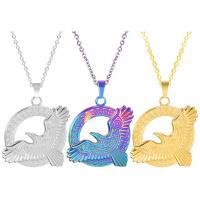 Stainless Steel Jewelry Necklace 304 Stainless Steel Eagle Vacuum Ion Plating fashion jewelry & for woman Length Approx 50 cm Sold By PC