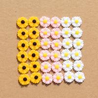 DIY Jewelry Supplies, Resin, Chrysamthemum, more colors for choice, 11x11mm, 50PCs/Bag, Sold By Bag