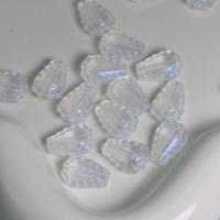 Perles acryliques transparentes, Acrylique, larme, DIY, transparent, 12x17mm, Environ 750PC/sac, Vendu par sac
