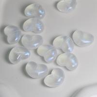 Perles acryliques transparentes, Acrylique, coeur, DIY, transparent, 16x21mm, Environ 230PC/sac, Vendu par sac