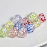 Acryl Schmuck Perlen, rund, Einbrennlack, DIY, keine, 16mm, ca. 225PCs/Tasche, verkauft von Tasche