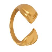 Titantium Steel δάχτυλο του δακτυλίου, Titanium Steel, επιχρυσωμένο, κοσμήματα μόδας & για τη γυναίκα, περισσότερα χρώματα για την επιλογή, Μέγεθος:7, Sold Με PC