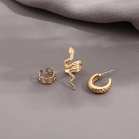 Zinc Alloy Earring Set plated three pieces & fashion jewelry & for woman nickel lead & cadmium free Sold By Set