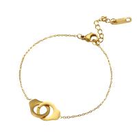 Stainless Steel Jewelry Bracelet, 304 Stainless Steel, Vacuum Ion Plating, fashion jewelry & for woman, more colors for choice, Length:Approx 8.46 Inch, Sold By PC