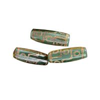 Ágata natural tibetano Dzi Beads, Ágata tibetana, joias de moda & DIY, 30mm, vendido por PC