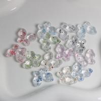 Akril nakit Beads, Leptir, možete DIY, više boja za izbor, 17.70x21x6.20mm, Približno 435računala/Torba, Prodano By Torba