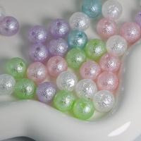 Akril nakit Beads, Krug, možete DIY, više boja za izbor, 14mm, Približno 320računala/Torba, Prodano By Torba