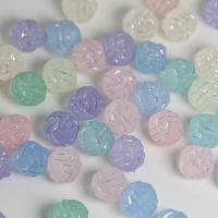 Frosted akryl perler, du kan DIY, flere farver til valg, 11.20mm, Ca. 1100pc'er/Bag, Solgt af Bag