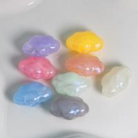 Perles miracles acryliques, Acrylique, Nuage, DIY, plus de couleurs à choisir, 26.60x17.20x13.50mm, Environ 150PC/sac, Vendu par sac