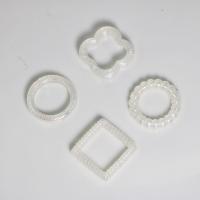 Acryl Verbindungsring, Unterschiedliche Form zur Auswahl & DIY, keine, ca. 100PCs/Tasche, verkauft von Tasche