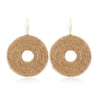 Earring Jewelry Straw fashion jewelry & for woman Sold By Pair