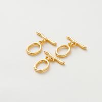 Brass Toggle Clasp plated DIY Sold By Bag