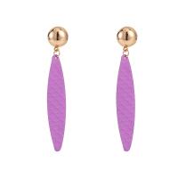 Zinc Alloy Drop Earring Geometrical Pattern painted Bohemian style & for woman Sold By Pair
