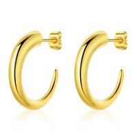 304 rustfrit stål Stud Earring, forskellige stilarter for valg & for kvinde, 19-25mm, Solgt af par