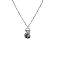 Titanium Steel Necklace Boxing Glove fashion jewelry & for man original color Length Approx 23.6 Inch Sold By PC