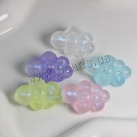 Acrylic Jewelry Beads, Cloud, DIY & luminated, more colors for choice, 33x22.50x16.90mm, Approx 90PCs/Bag, Sold By Bag