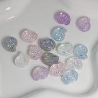 Perles  acrylique plaqué , conque, DIY, plus de couleurs à choisir, 18.40x15.30x5.80mm, Environ 100PC/sac, Vendu par sac