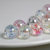 Plated Acrylic Beads Round DIY 16mm Approx Sold By Bag