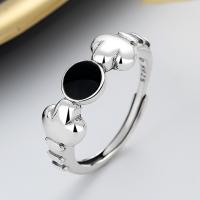 Sterling Silver Nakit Finger Ring, 925 Sterling Silver, modni nakit & različitih stilova za izbor & za žene & epoksi naljepnica, nikal, olovo i kadmij besplatno, 7mm, Prodano By PC