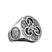 Titantium Cruach Finger Ring, Cruach Tíotáiniam, snasta, jewelry faisin & méid éagsúla do rogha & do fear, dath bunaidh, Díolta De réir PC