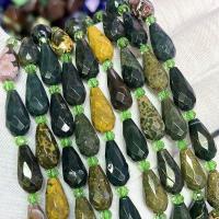 Agate Beads, Ocean Agate, DIY & faceted, 8x16mm, Sold Per Approx 39 cm Strand