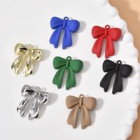 Zinc Alloy Bowknot Pendants plated fashion jewelry & DIY nickel lead & cadmium free Sold By PC