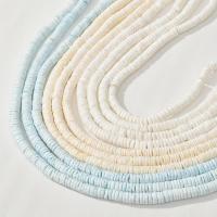 Spacer Beads Jewelry, Shell, fashion jewelry & DIY, more colors for choice, 6.50mm, Hole:Approx 0.7mm, Approx 300PCs/Strand, Sold Per Approx 60 cm Strand