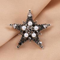 Tibetan Style Brooches, different styles for choice & for woman & with rhinestone, nickel, lead & cadmium free, Sold By PC