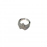 Zinc Alloy Finger Ring plated Unisex & micro pave cubic zirconia Sold By PC