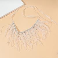 ferro colar, with pele, joias de moda & unissex, níquel, chumbo e cádmio livre, comprimento Aprox 110 cm, vendido por PC