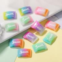Celular Kit DIY, resina, doce, Adesivo Epóxi, Mais cores pare escolha, 25x15mm, vendido por PC