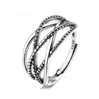 925 Sterling Silver Finger Rings, Antique finish, fashion jewelry & different styles for choice & for woman, nickel, lead & cadmium free, Sold By PC