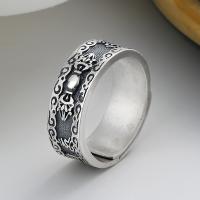 Sterling Sølv Smykker fingerring, 925 Sterling Sølv, mode smykker & Unisex & forskellige stilarter for valg, nikkel, bly & cadmium fri, Solgt af PC